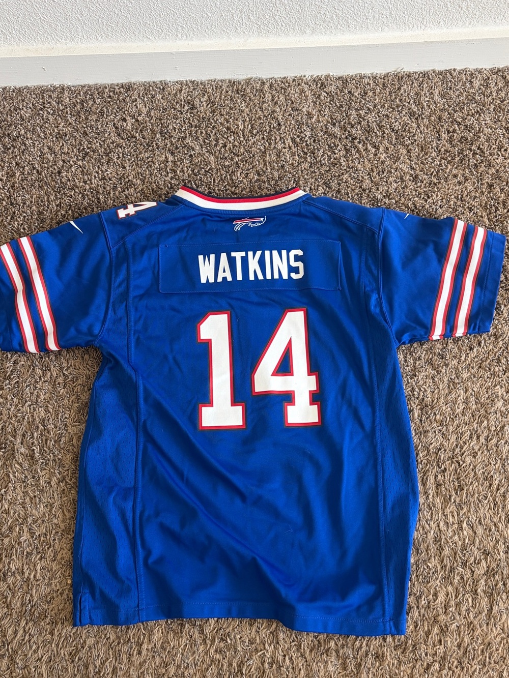 NFL youth XL Buffalo Bills Blue Watkins #14 Football Jersey